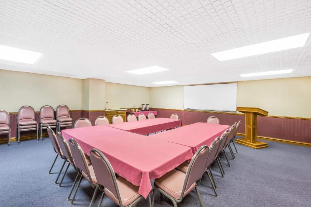 Hotel meeting area.